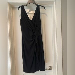 Lauren Ralph Lauren Dress womens size 8 Black LBD